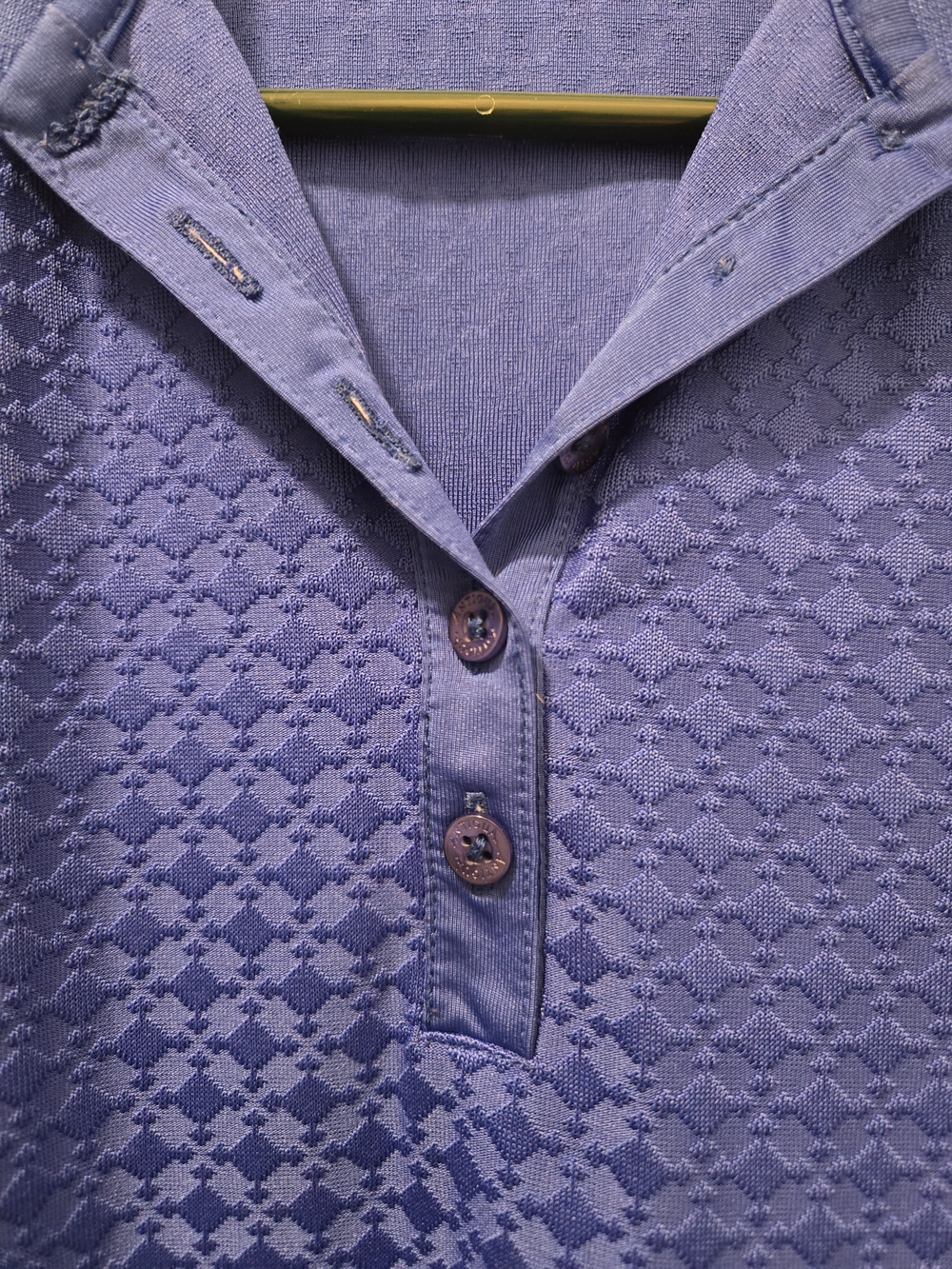 Antigua Blue Women's Performance Polo - Picture 3 of 6
